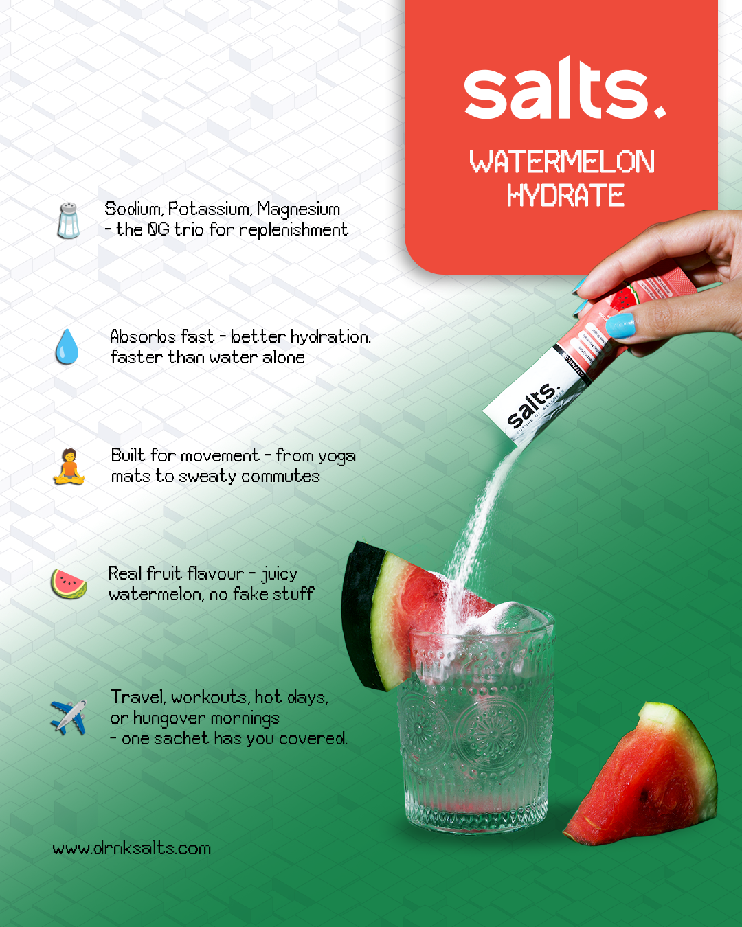Salts Hydrate: WATERMELON 🍉