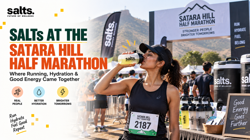 SALTs at the Satara Hill Half Marathon: Where Running, Hydration & Good Energy Came Together