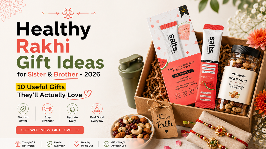Healthy Rakhi Gift Ideas for Sister & Brother - 2026: 10 Useful Gifts They'll Actually Love