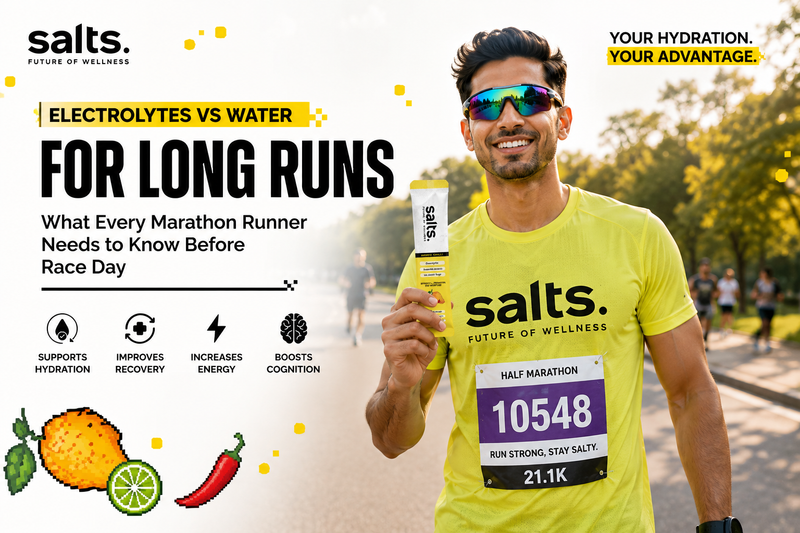 Electrolytes vs Water for Long Runs: What Every Marathon Runner Needs to Know Before Race Day