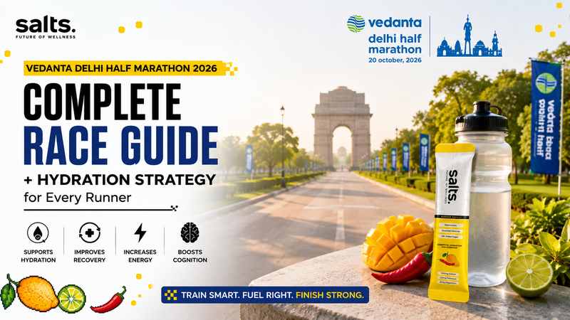 Vedanta Delhi Half Marathon 2026: Complete Race Guide + Hydration Strategy for Every Runner