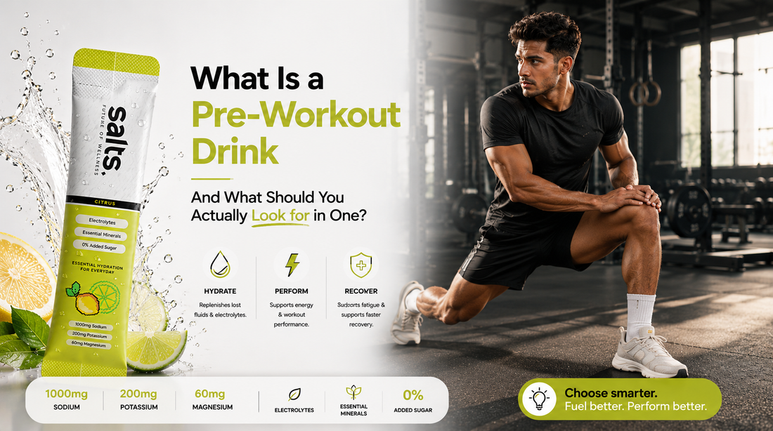 What Is a Pre-Workout Drink And What Should You Actually Look for in One?