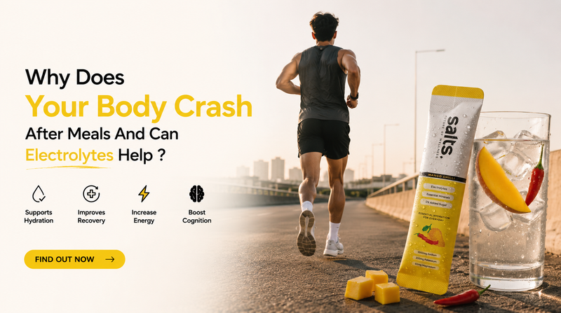 Why Does Your Body Crash After Meals And Can Electrolytes Help?