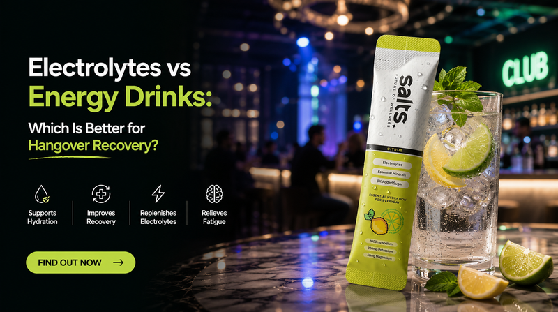 Electrolytes vs Energy Drinks: Which Is Better for Hangover Recovery?