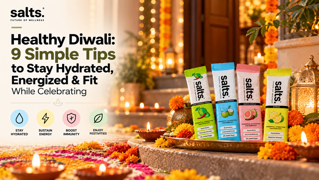 Healthy Diwali: 9 Simple Tips to Stay Hydrated, Energized & Fit While Celebrating